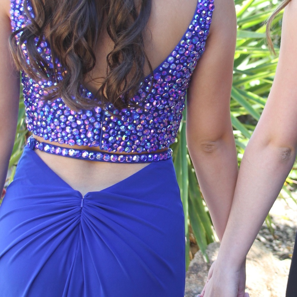 Sherri Hill two-piece prom dress💎💙